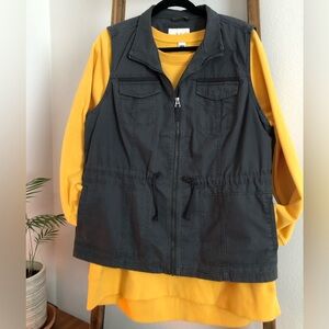 Grey vest